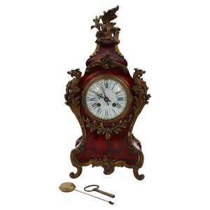 Clock, Louis XV Style Cartel, XIXth Century