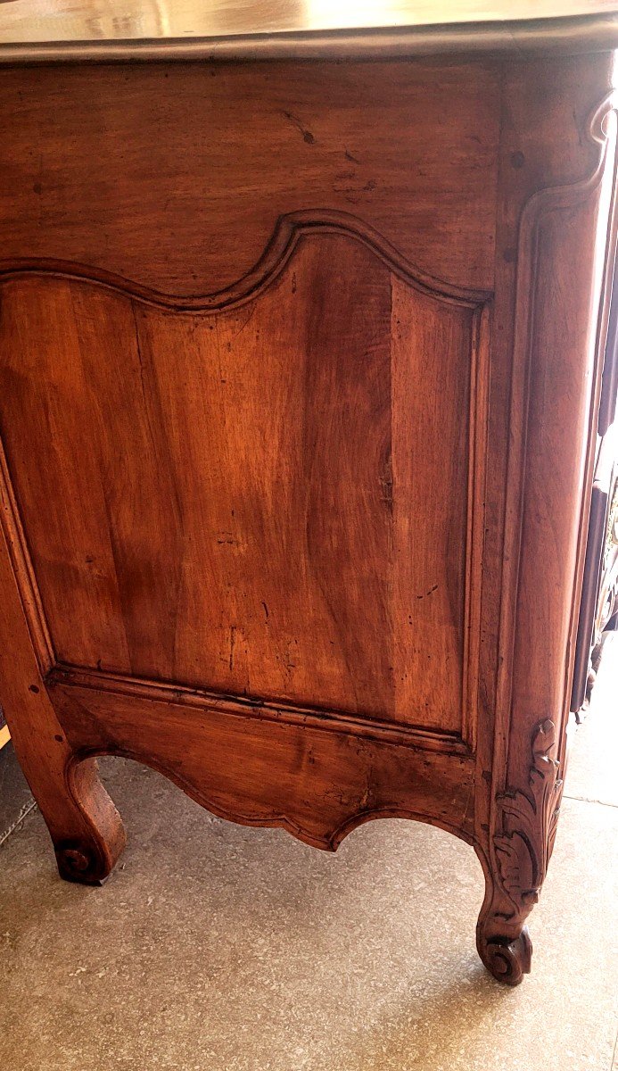 Louis XV Provençal Saute Chest Of Drawers-photo-3