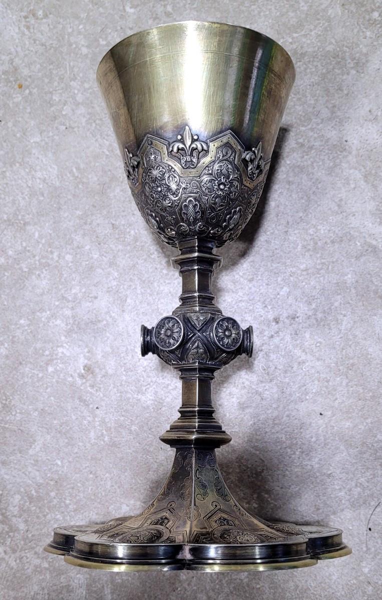 Silver And Gilt Chalice-photo-2