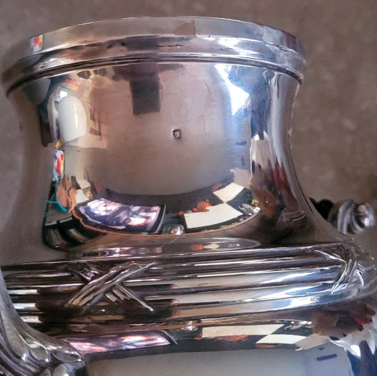 Samovar en argent massif-photo-1