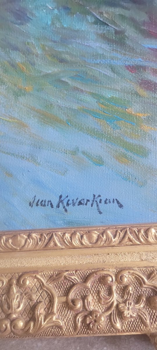 Oil On Canvas, Signed By Jean Kevorkian-photo-1