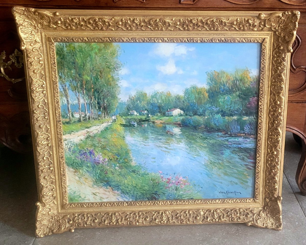 Oil On Canvas, Signed By Jean Kevorkian