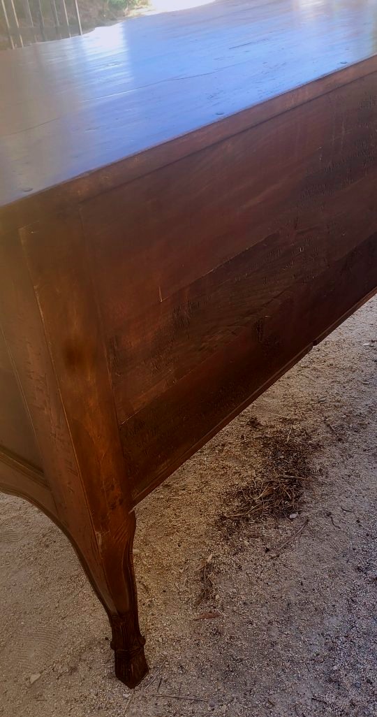 Commode sauteuse style Louis XV-photo-2