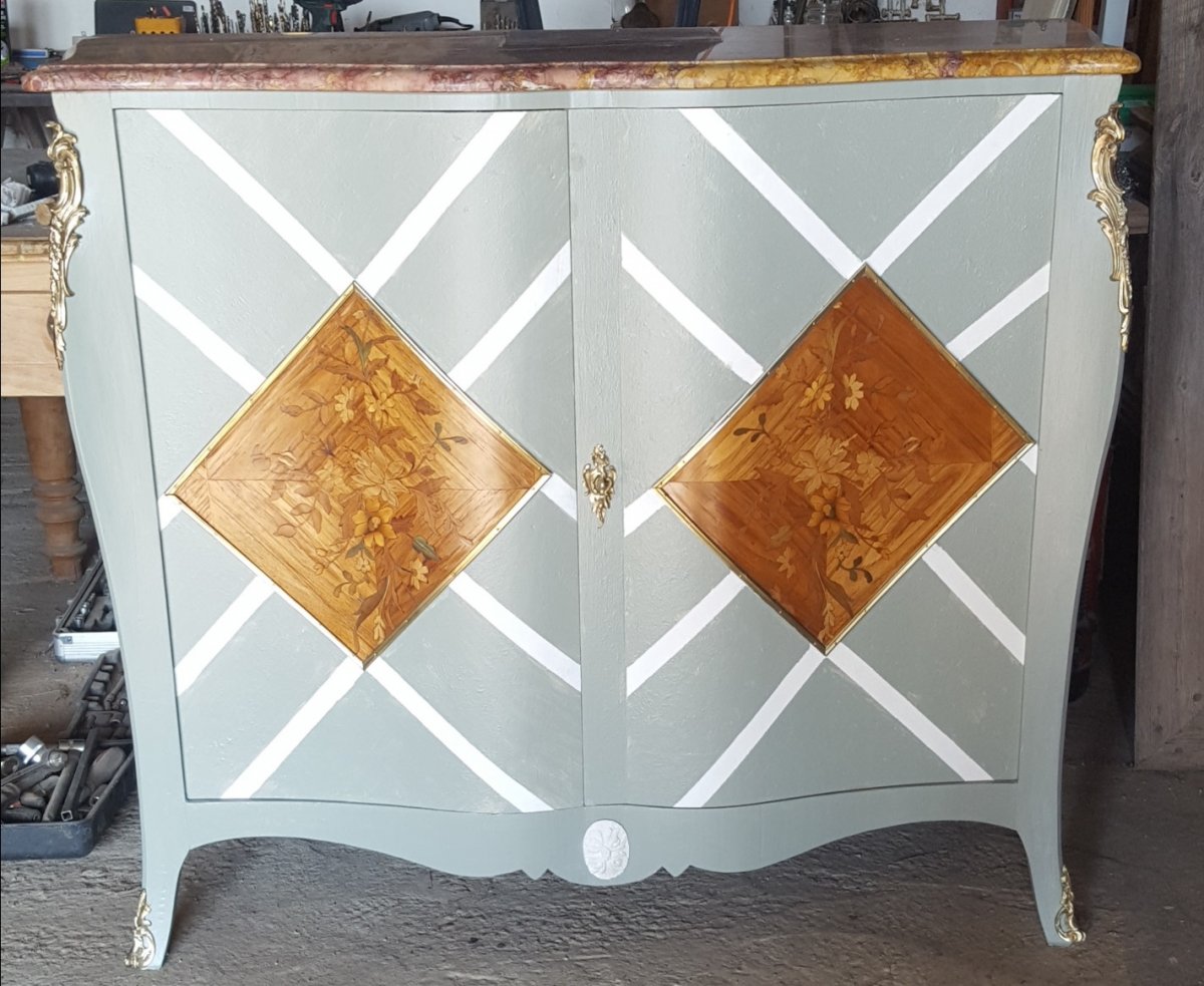 Painted  Sideboard