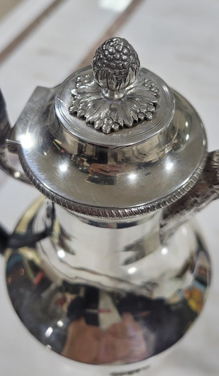 Cafetière En Argent époque Empire-photo-4