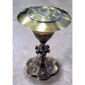 Calice argent et vermeil