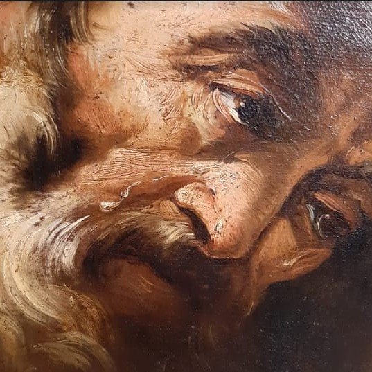 Dipinto Girolamo Troppa (rocchetta Sabina 1636 C.a-roma 1706)-photo-2