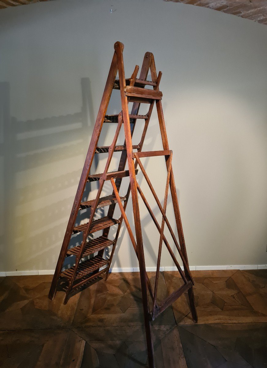 Escalier En Hêtre 19ème-20ème siècle-photo-2