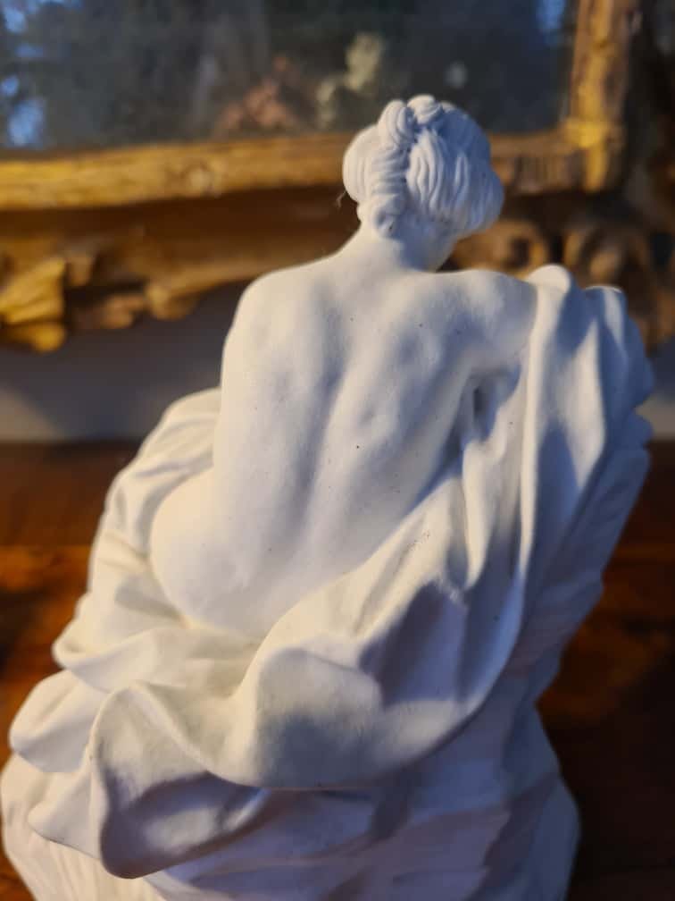 Vinovo Manufactory, Late 18th Century. Hannong Period (1776-1779) The Bath Of Venus-photo-2