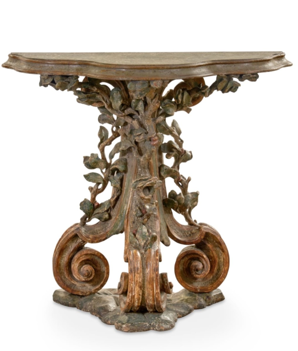 Console  État pontifical, XVIIIe siècle