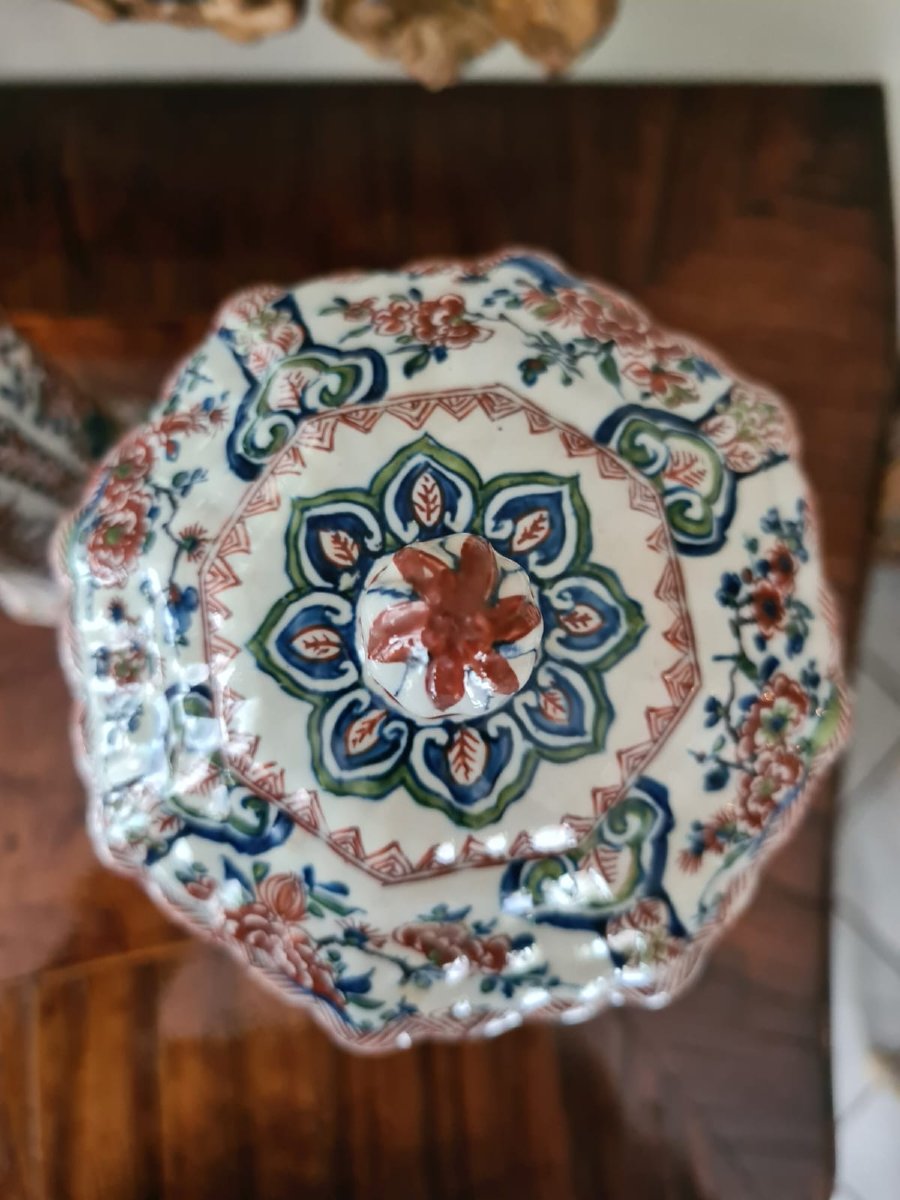 Paire de potiches avec couvercle-photo-4