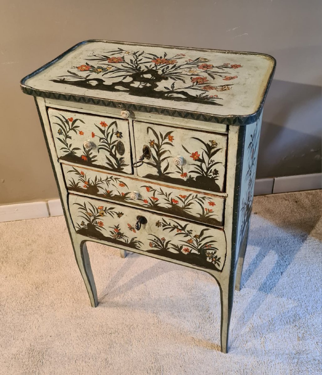 Louis XV Coffee Table, Lacquered-photo-2