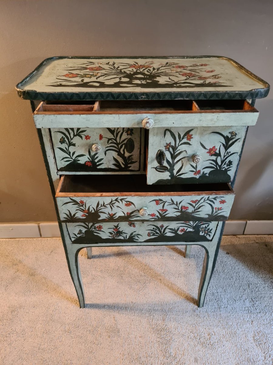 Louis XV Coffee Table, Lacquered-photo-3