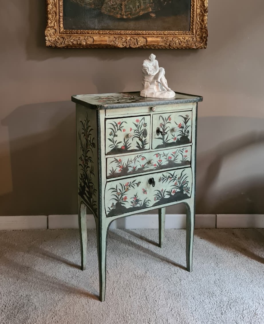Louis XV Coffee Table, Lacquered