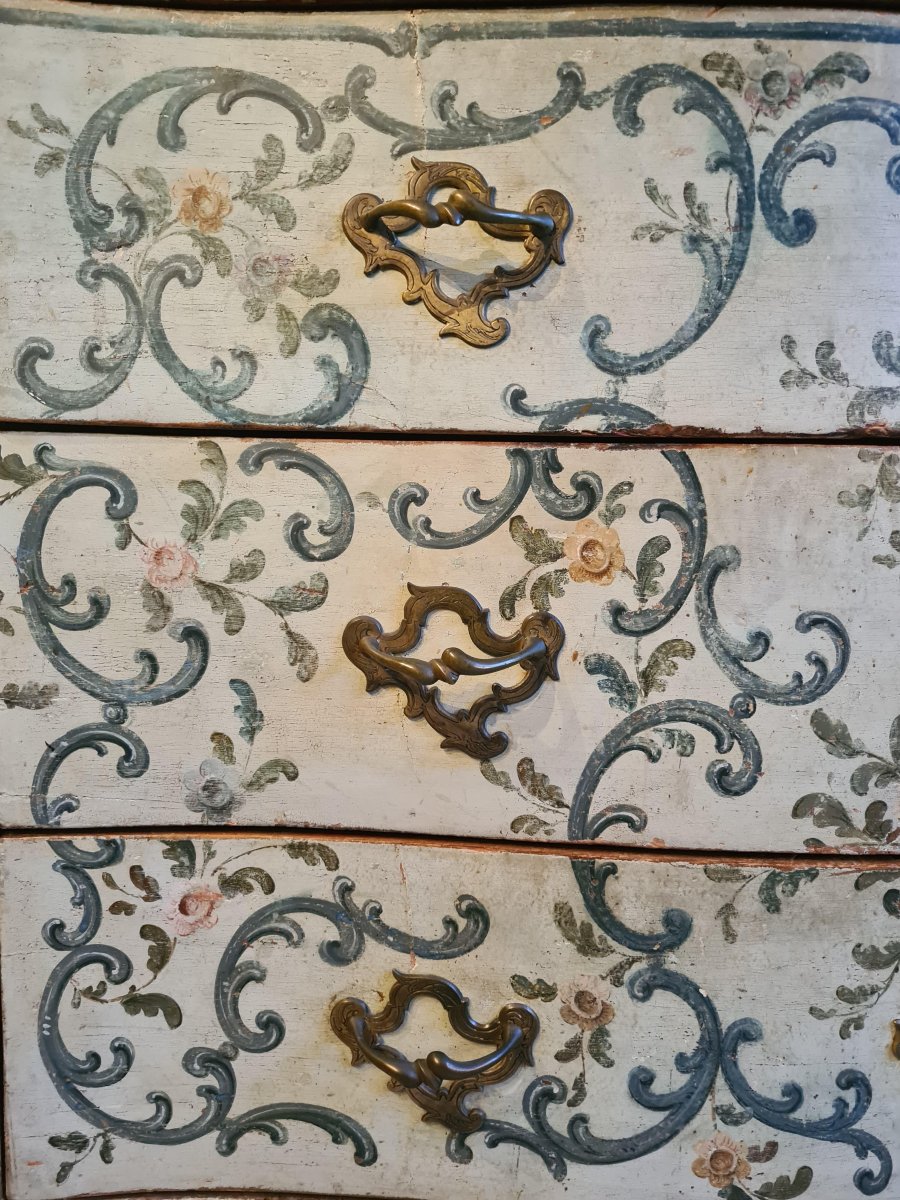 Commode baroque génoise de style Louis XV-photo-4