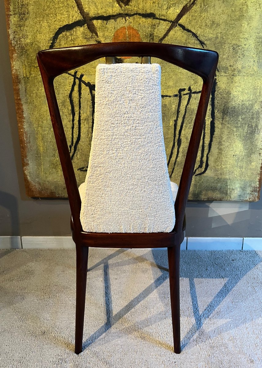 Osvaldo Borsani  Six chaises des années 1950-photo-5