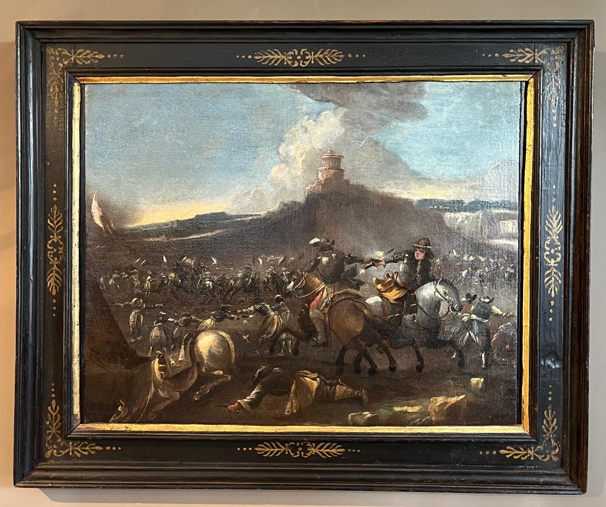 Bataille - Cercle de Jacques Courtois, dit le Bourguignon  1621 - 1676