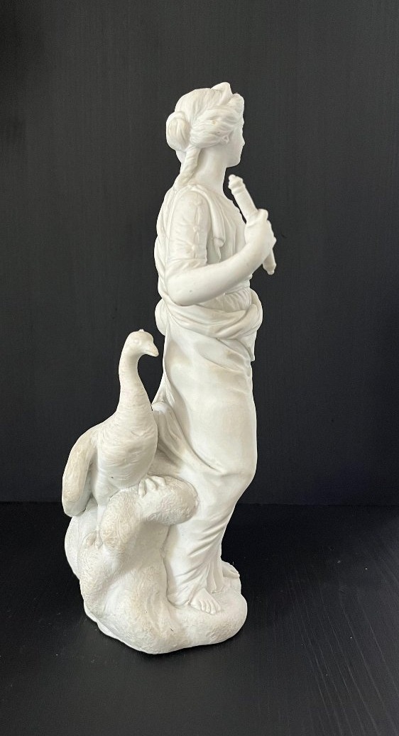 Biscuit-porcelain Figure Of Juno, Vinovo-photo-2