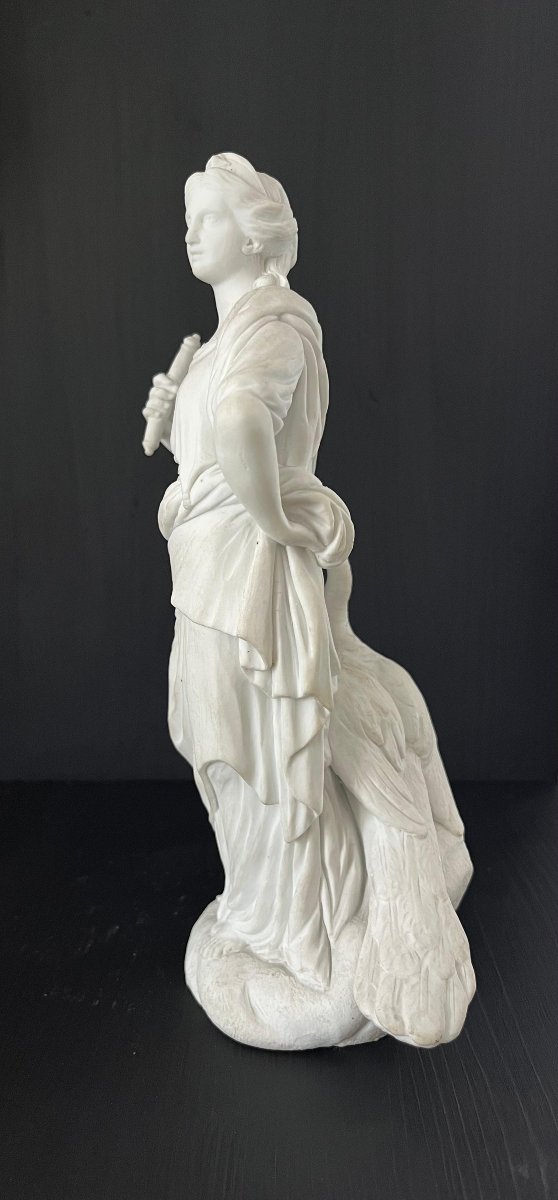 Biscuit-porcelain Figure Of Juno, Vinovo-photo-4