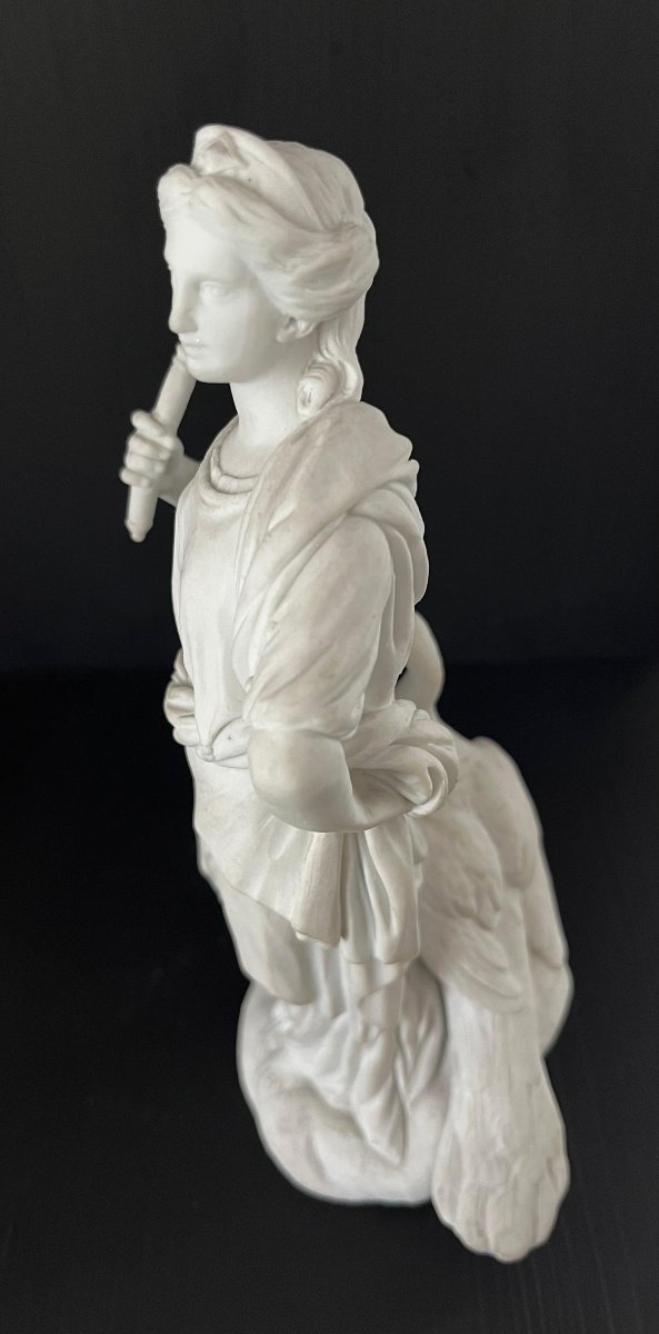 Biscuit-porcelain Figure Of Juno, Vinovo-photo-3