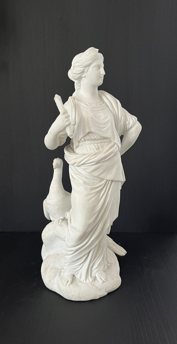 Biscuit-porcelain Figure Of Juno, Vinovo