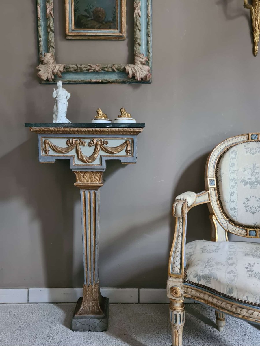 Petite console Louis XVI, Gênes