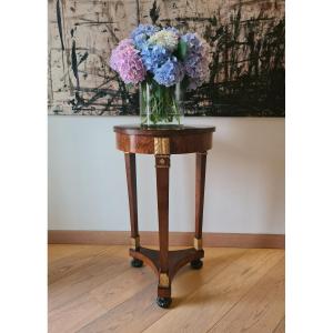 Round Empire Gueridon Table Tuscan