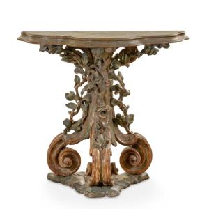 Console  État pontifical, XVIIIe siècle