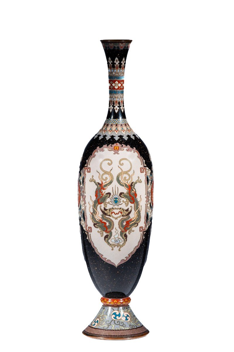 Vase cloisonné