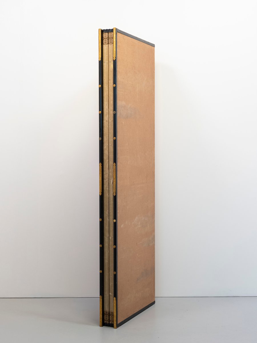 A Six-panel Paper Folding Screen Of Mount Fuji Shrouded In Mist-photo-4