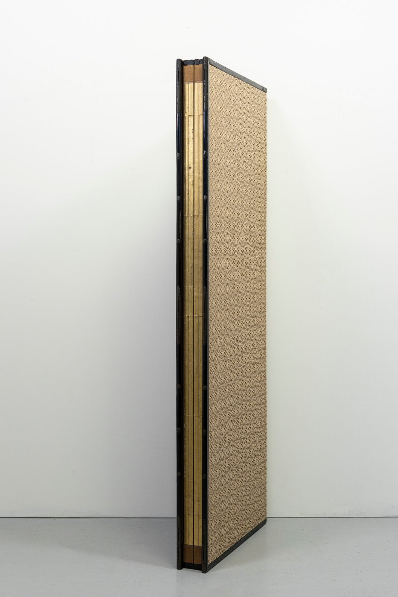 A Six-panel Folding Screen Depicting An Autumn Landscape-photo-5