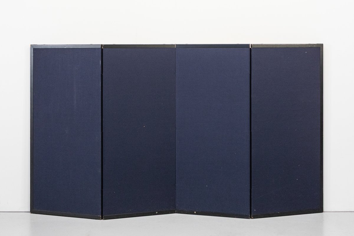 A Four-panel Folding Screen With Pheasant And Cherry Tree-photo-3