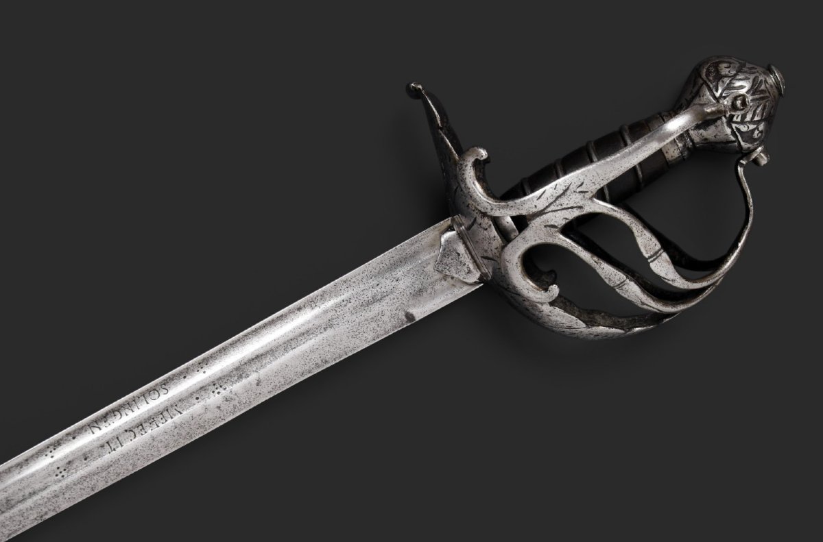 17th Century English Mortuary Sword-photo-2