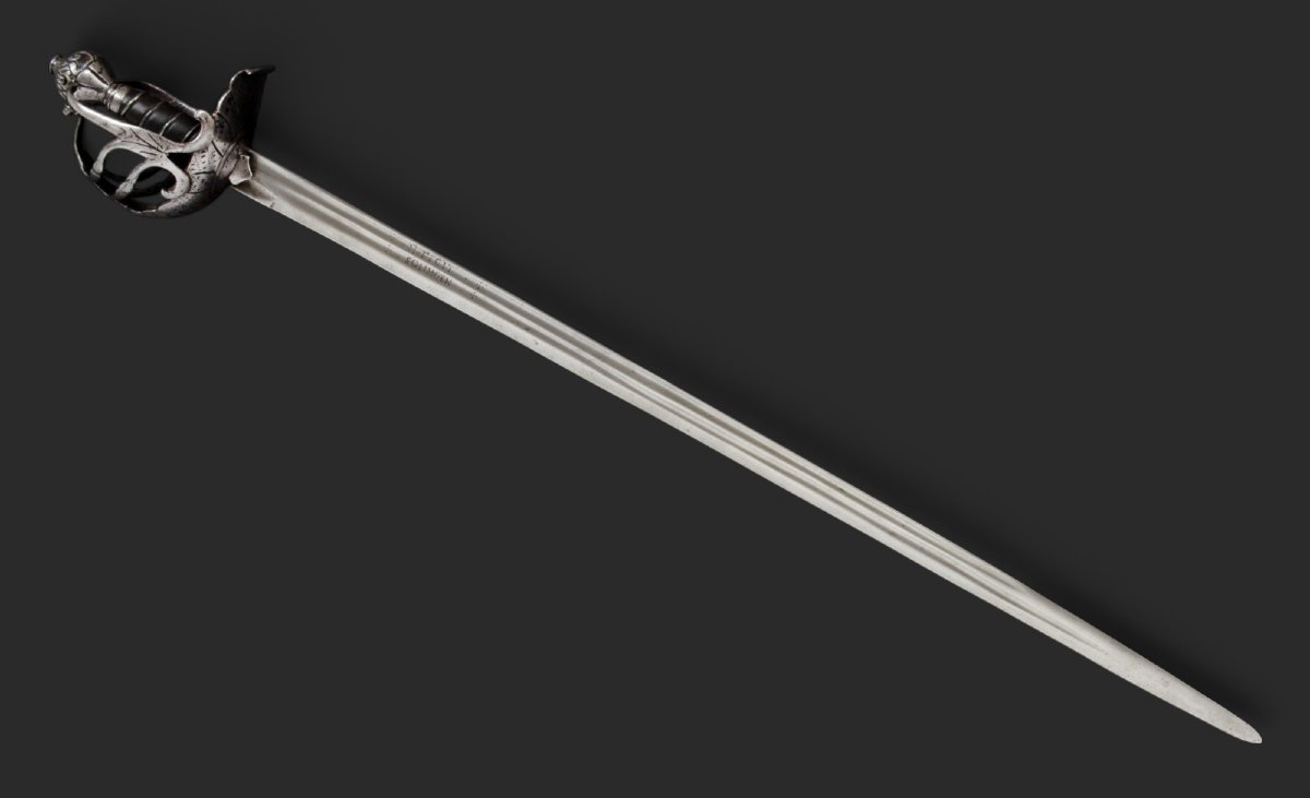 17th Century English Mortuary Sword-photo-2