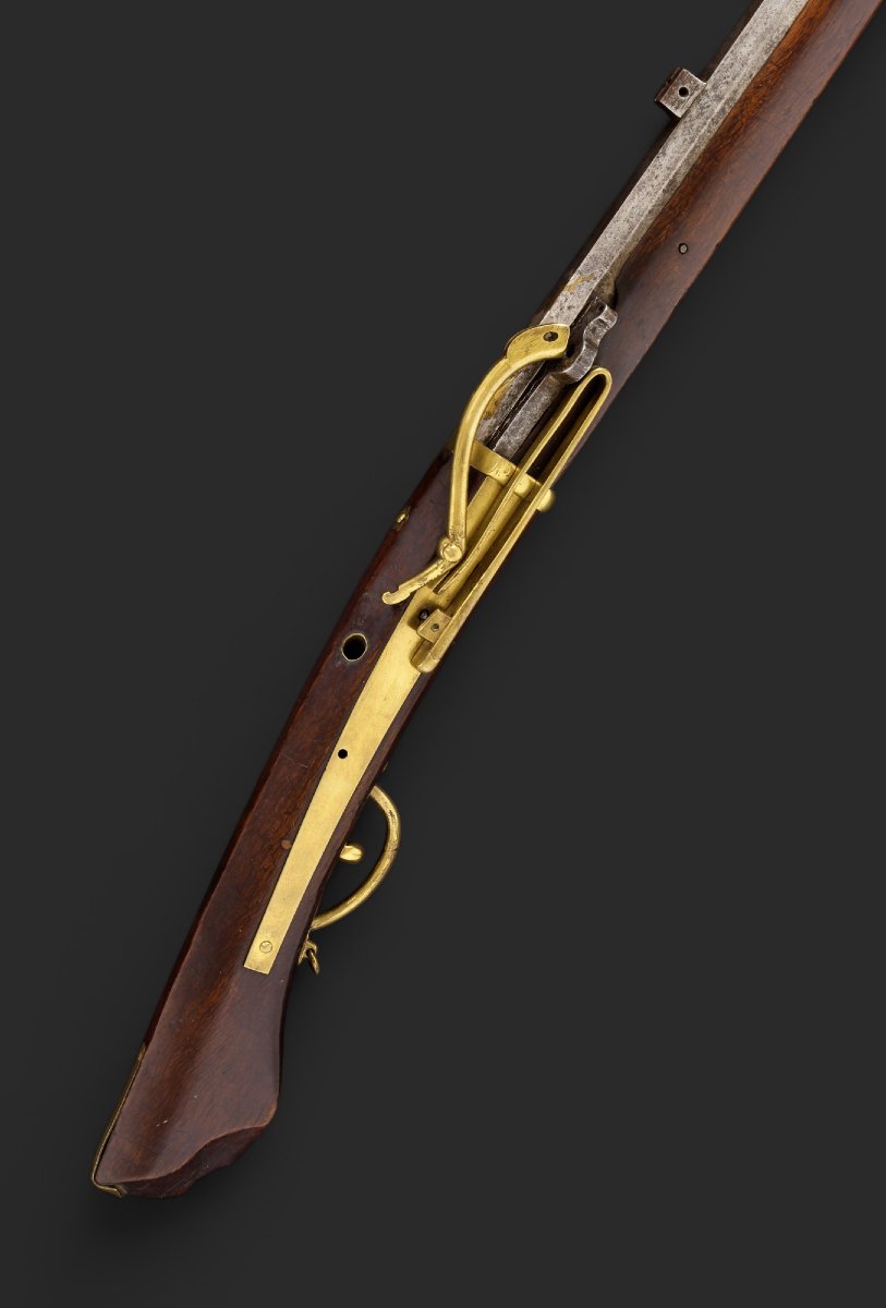 Antique Japanese Matchlock Arquebus “tanegashima Teppō”.-photo-4