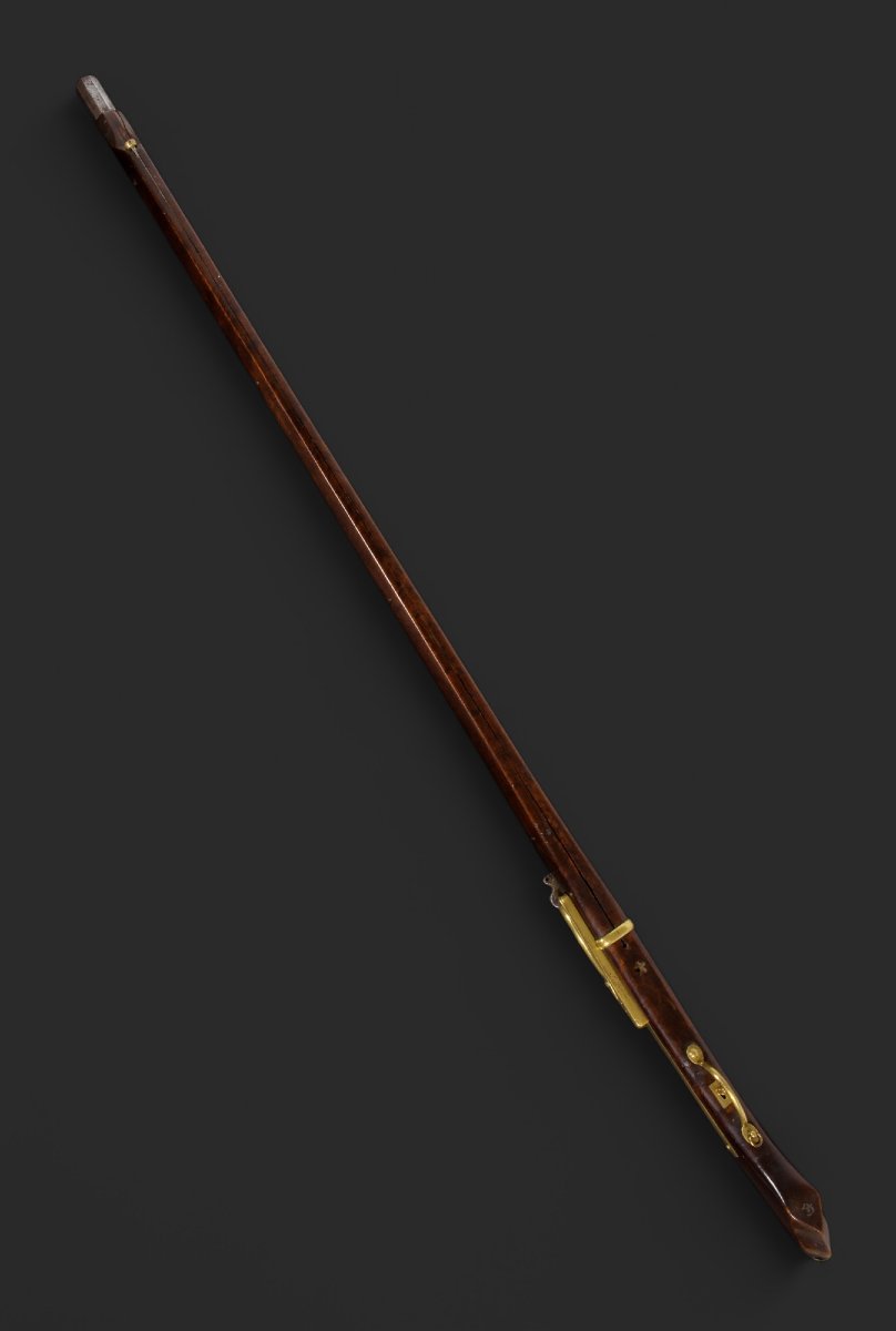 Antique Japanese Matchlock Arquebus “tanegashima Teppō”.-photo-4