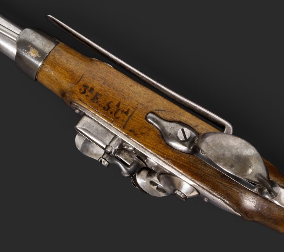 Flintlock Pistol For An Officer Of The Spanish Royal Guard Cavalry, Circa 1825-photo-4