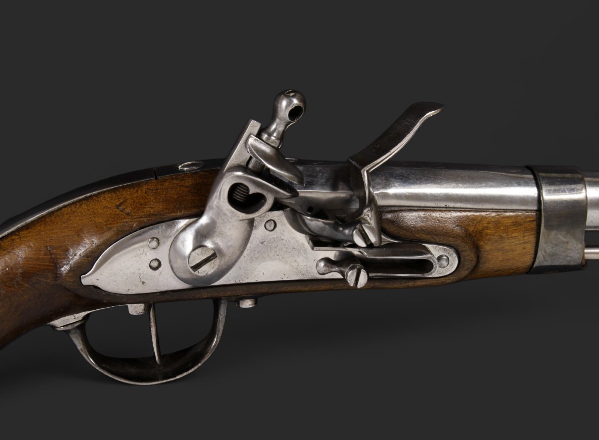Flintlock Pistol For An Officer Of The Spanish Royal Guard Cavalry, Circa 1825-photo-2