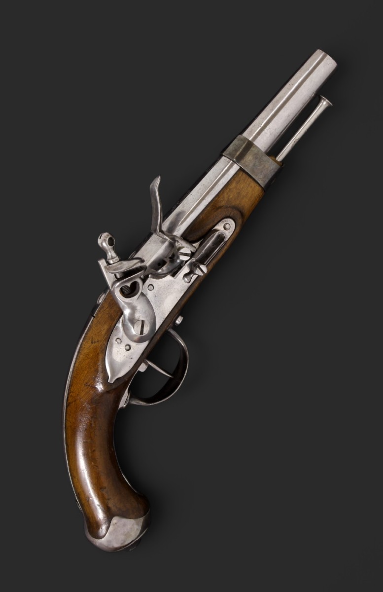 Flintlock Pistol For An Officer Of The Spanish Royal Guard Cavalry, Circa 1825