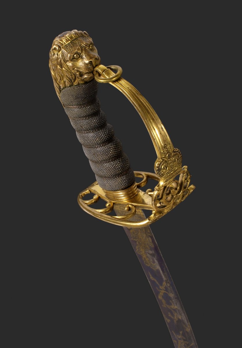Sabre anglais modèle 1803 pour officier d’infanterie. Époque George III, 1801–1820.-photo-2