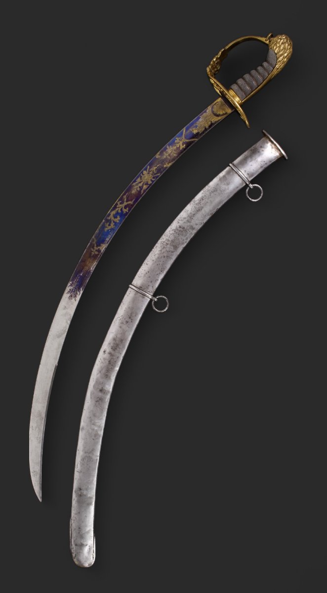 Sabre anglais modèle 1803 pour officier d’infanterie. Époque George III, 1801–1820.-photo-1