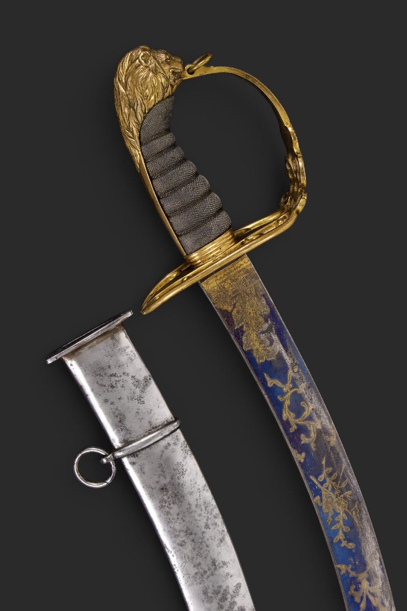 Sabre anglais modèle 1803 pour officier d’infanterie. Époque George III, 1801–1820.-photo-4
