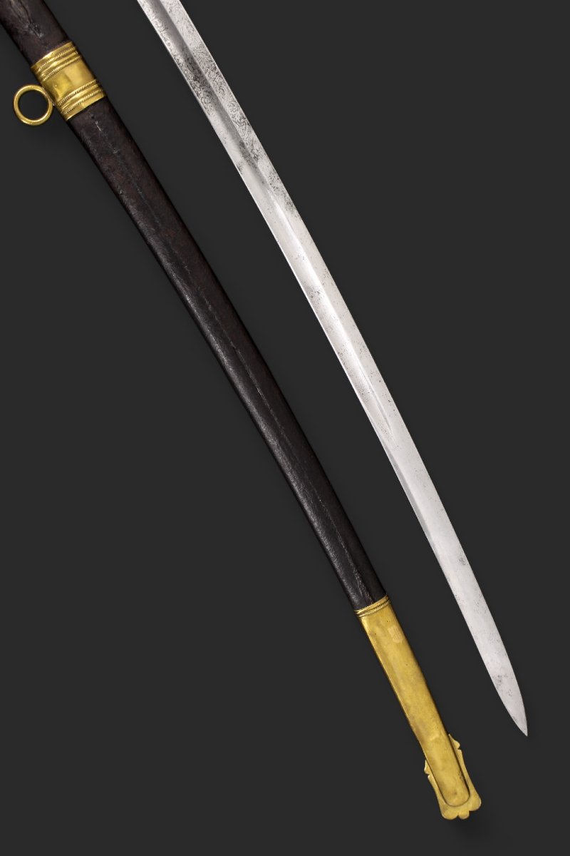 Sabre d’officier modèle 1889. Empire austro-hongrois, fin du XIXᵉ siècle-photo-3