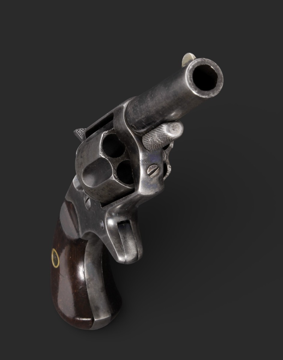 Revolver Colt, modèle « New Line  .30, annulaire. Vers 1874.-photo-1
