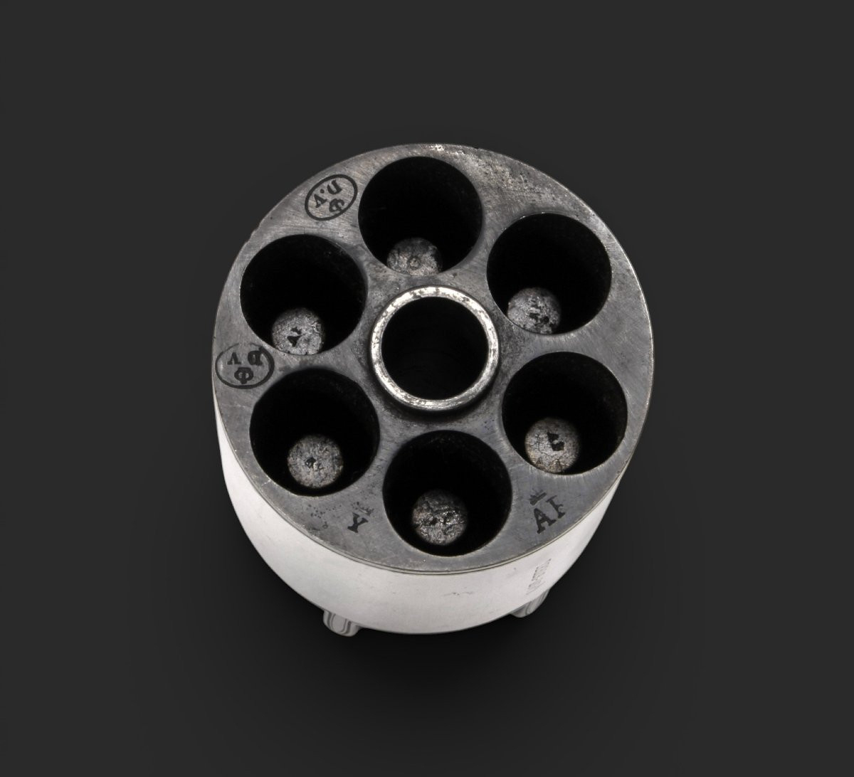 Revolver à percussion Devisme à Paris, système Thouvenin, circa 1855–1865-photo-4