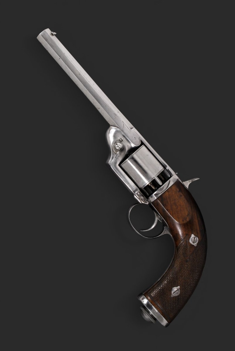 Revolver à percussion Devisme à Paris, système Thouvenin, circa 1855–1865-photo-1