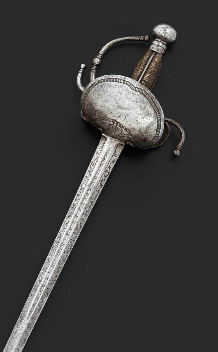 Large Cavalry Sword With Shell Mount. Spain, Second Half Of The 18th Century.