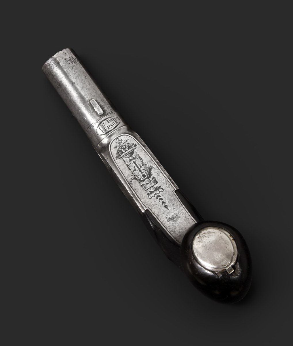 Pocket Percussion Pistol Marked “fni Par Lepage,” France, Circa 1840.-photo-2