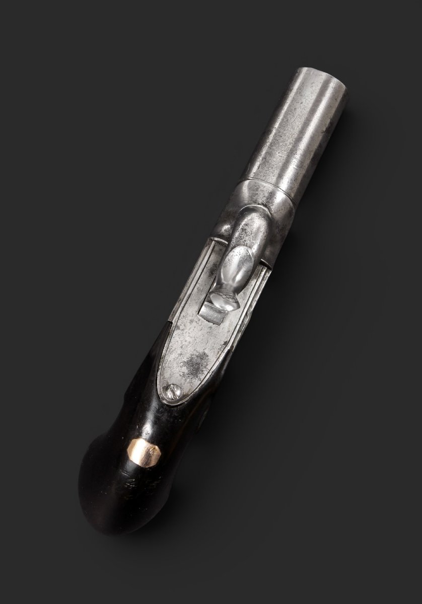 Pocket Percussion Pistol Marked “fni Par Lepage,” France, Circa 1840.-photo-3