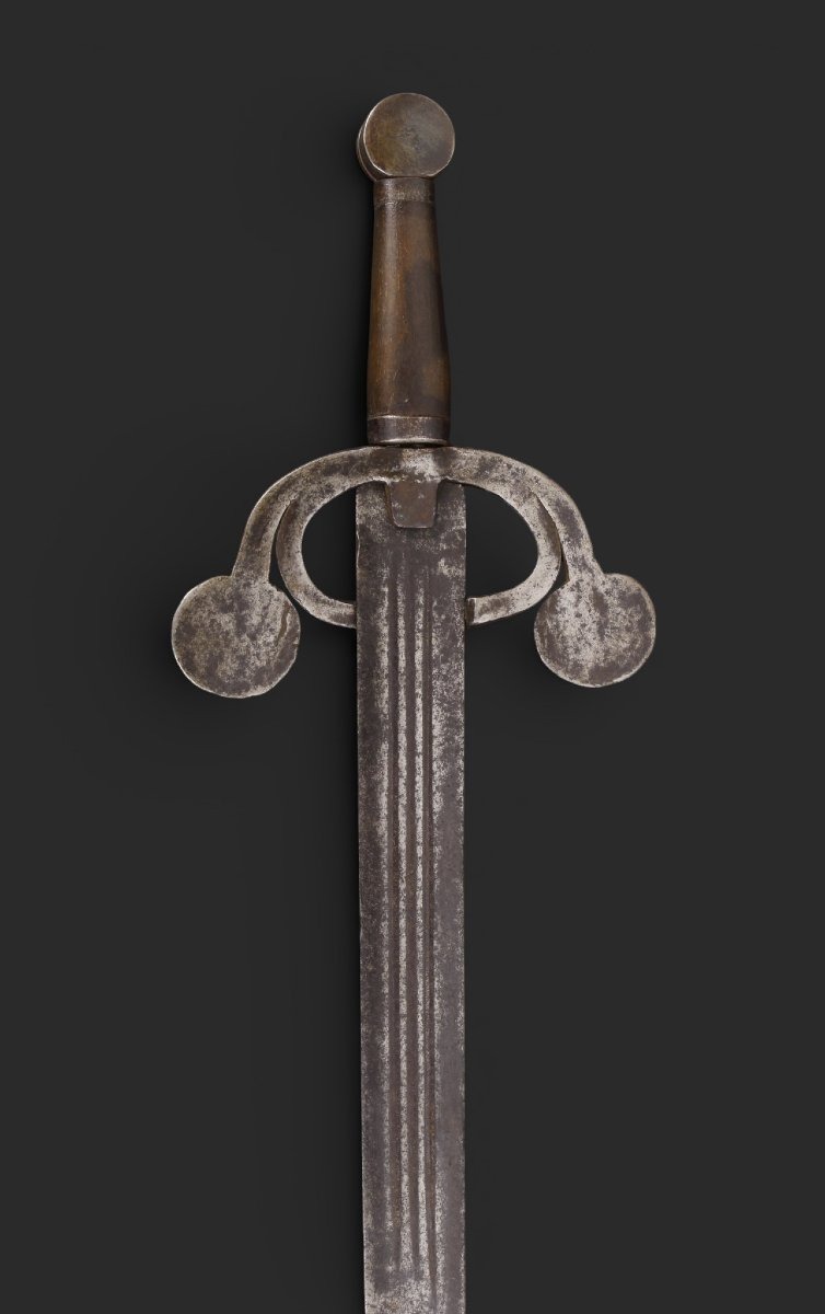 Sword With A Portuguese Guard, Known As A “crab-guard” Or “colhona,” 17th Century.-photo-4
